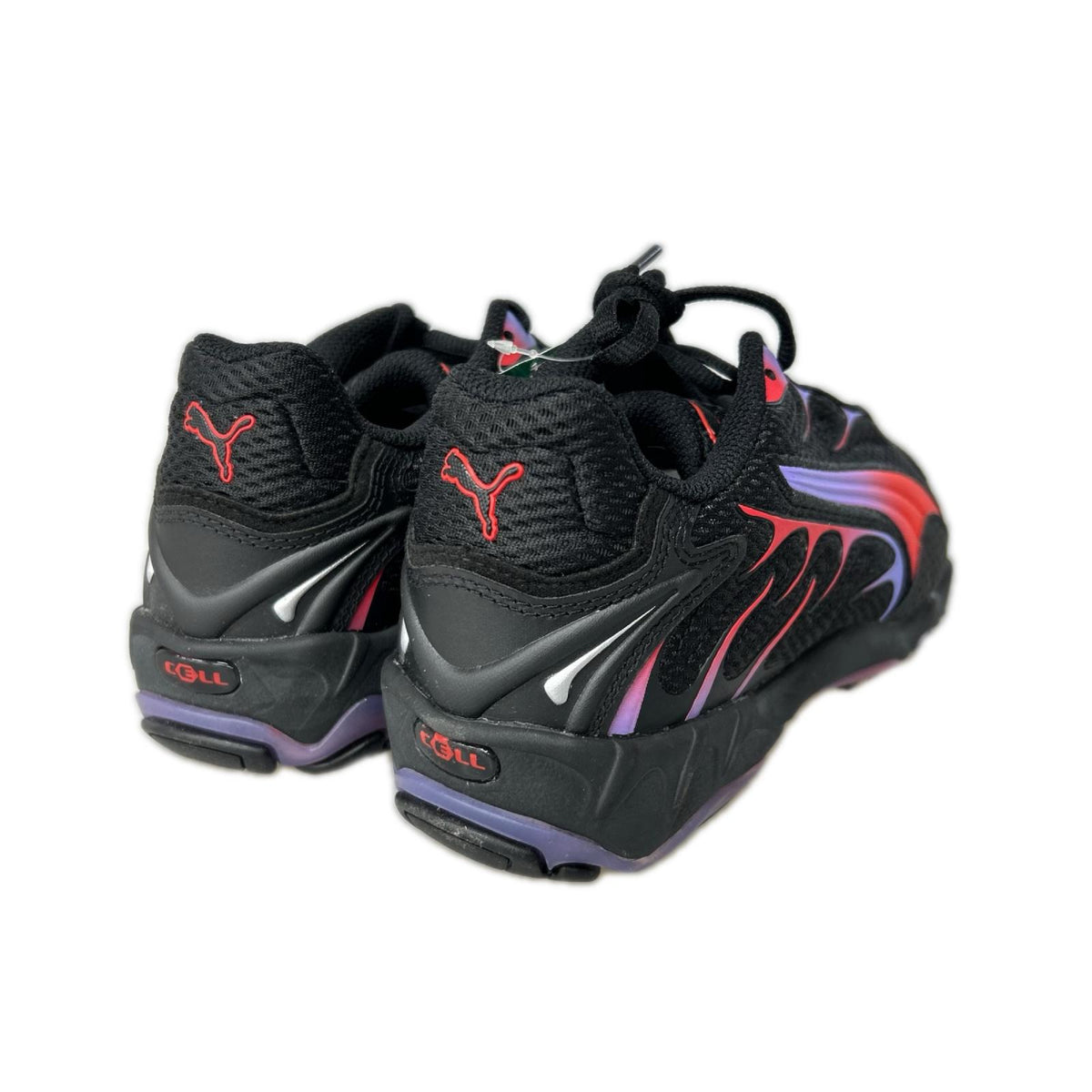 スニーカー INHALE BLACK/RED 23cm (US5 UK4 1/2 EU36) ブラック