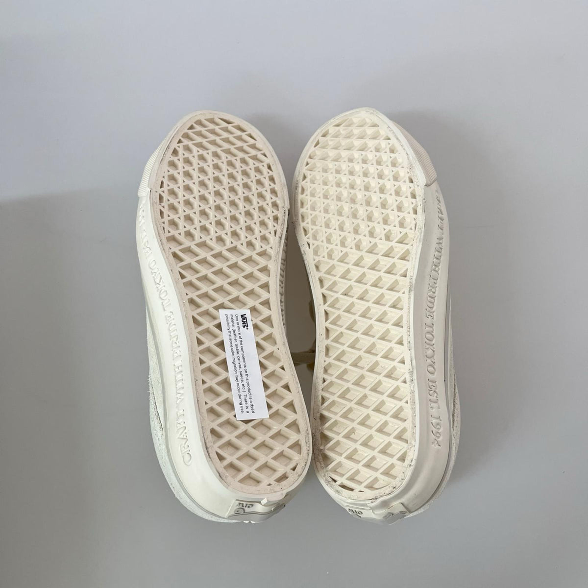 スニーカー OTW by Vans×NEIGHBORHOOD OLD SKOOL 36 24cm (US6 UK5 1/2 EU38) ベージュ
