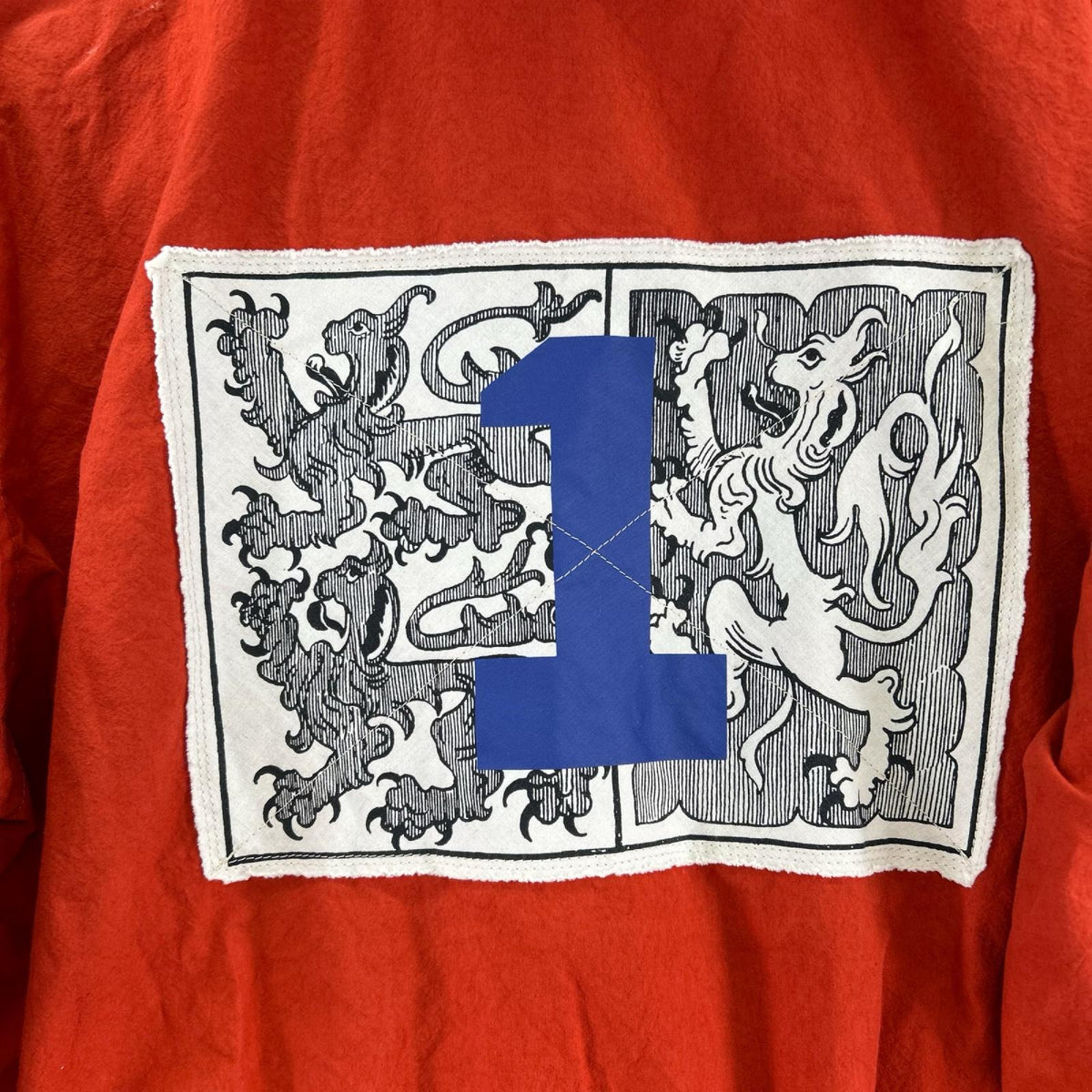 ジャケット Vivienne Westwood red label オーブワッペン フーデットボンバージャケット M 赤 レッド