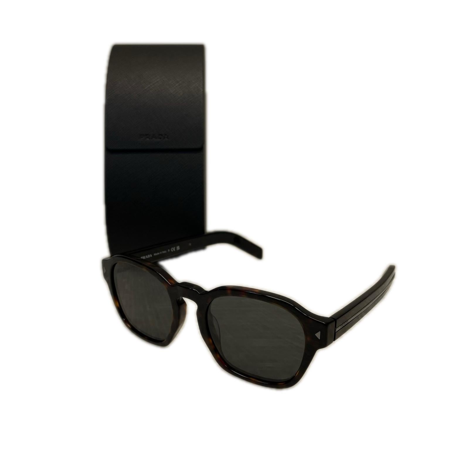 PRADA メタルプラーク サングラス SPRA16-F 17N-731