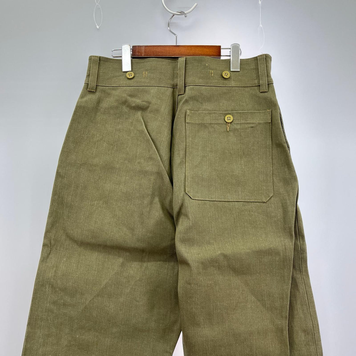 パンツ British Army Green Denim Trousers グリーン