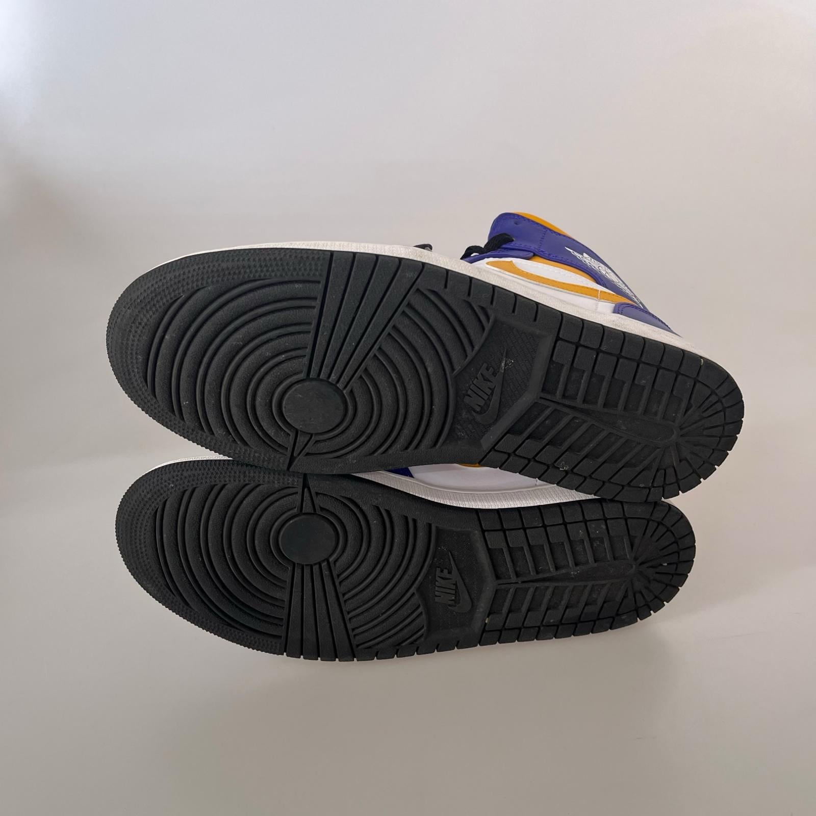 スニーカー AIR JORDAN 1 MID LAKERS 28cm 28cm (US10 UK9 1/2 EU46)