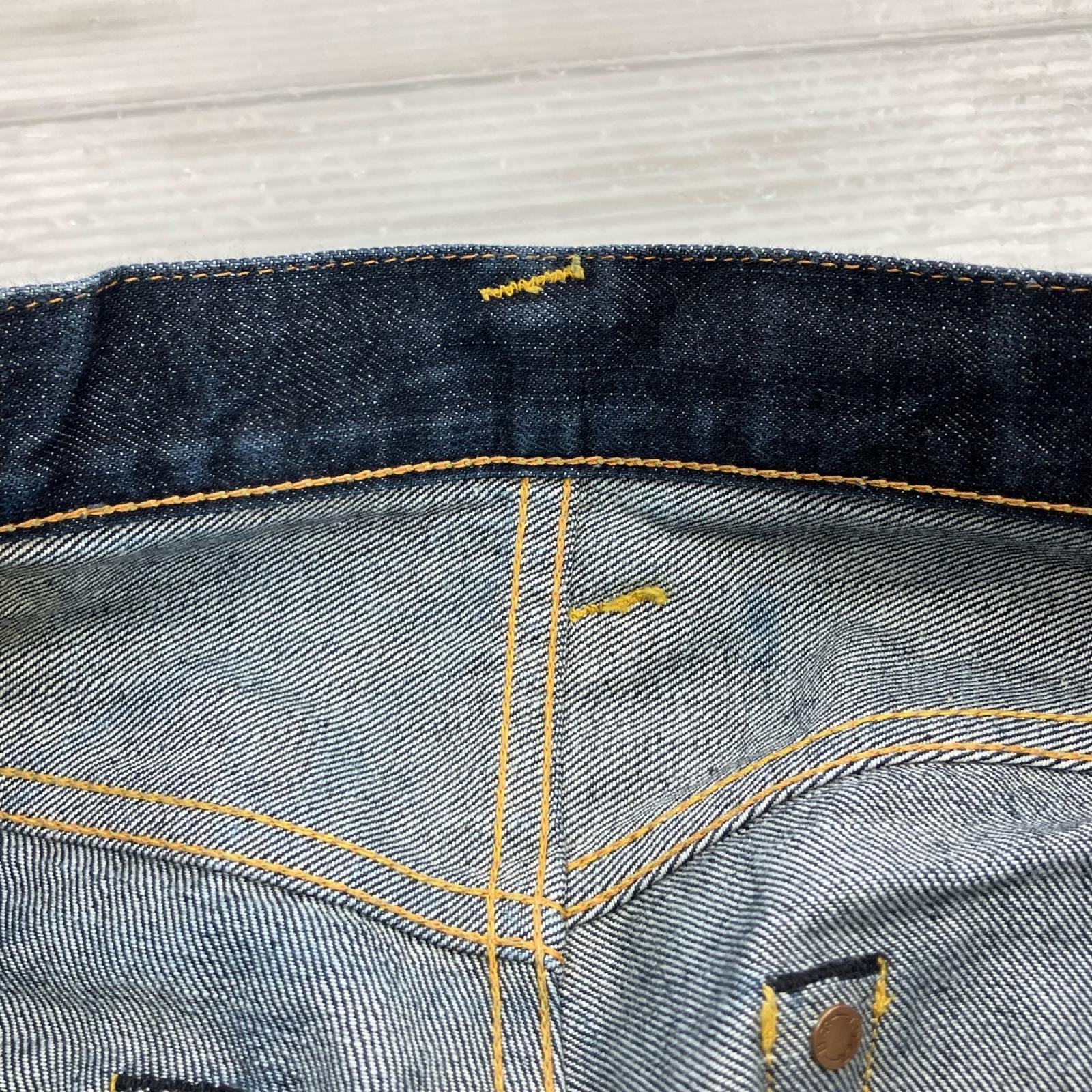 デニムパンツ LOT2000 W32 32 ネイビー