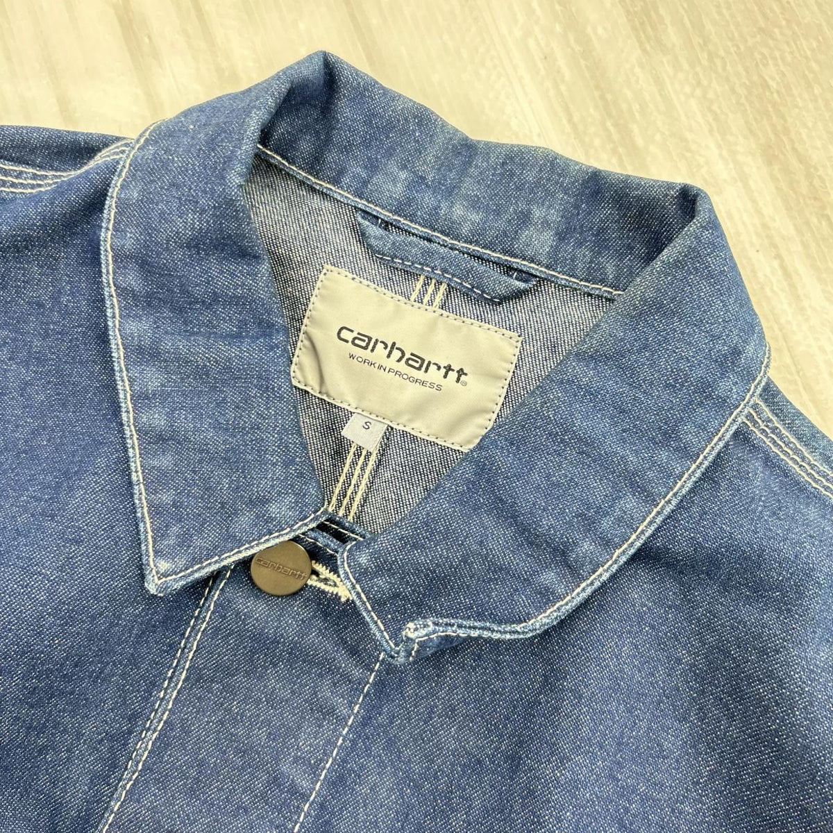 デニムジャケット MICHIGAN CHORE COAT S S ネイビー