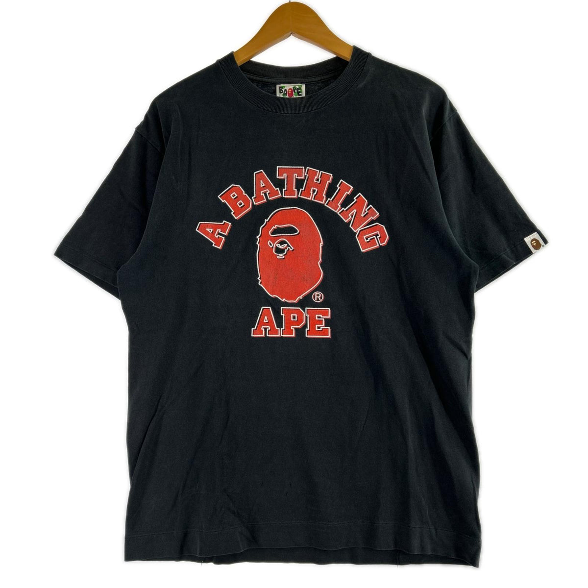 半袖Tシャツ エイプヘッド M ブラック/レッド M ブラック