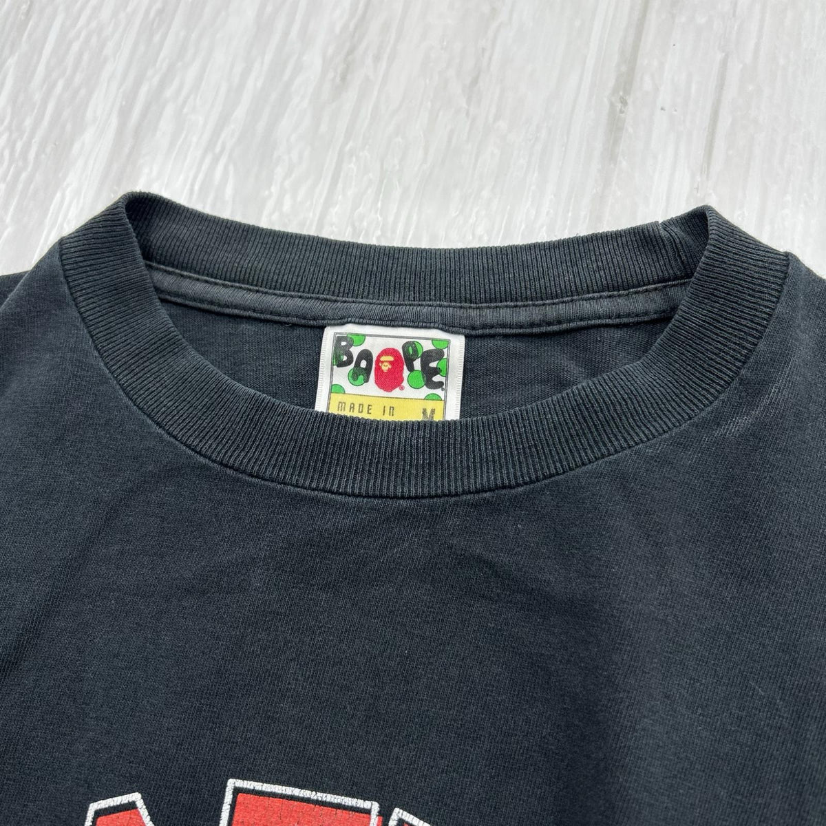 半袖Tシャツ エイプヘッド M ブラック/レッド M ブラック