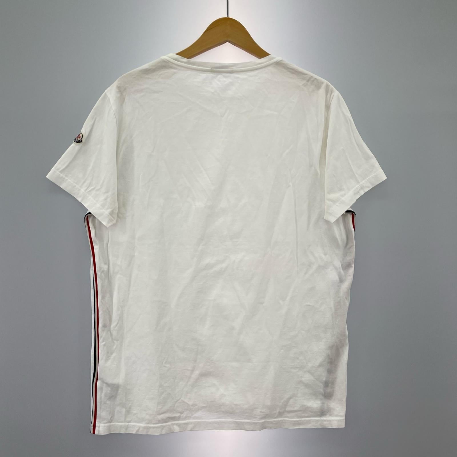 半袖Tシャツ サイドライン/Tシャツ XL ホワイト