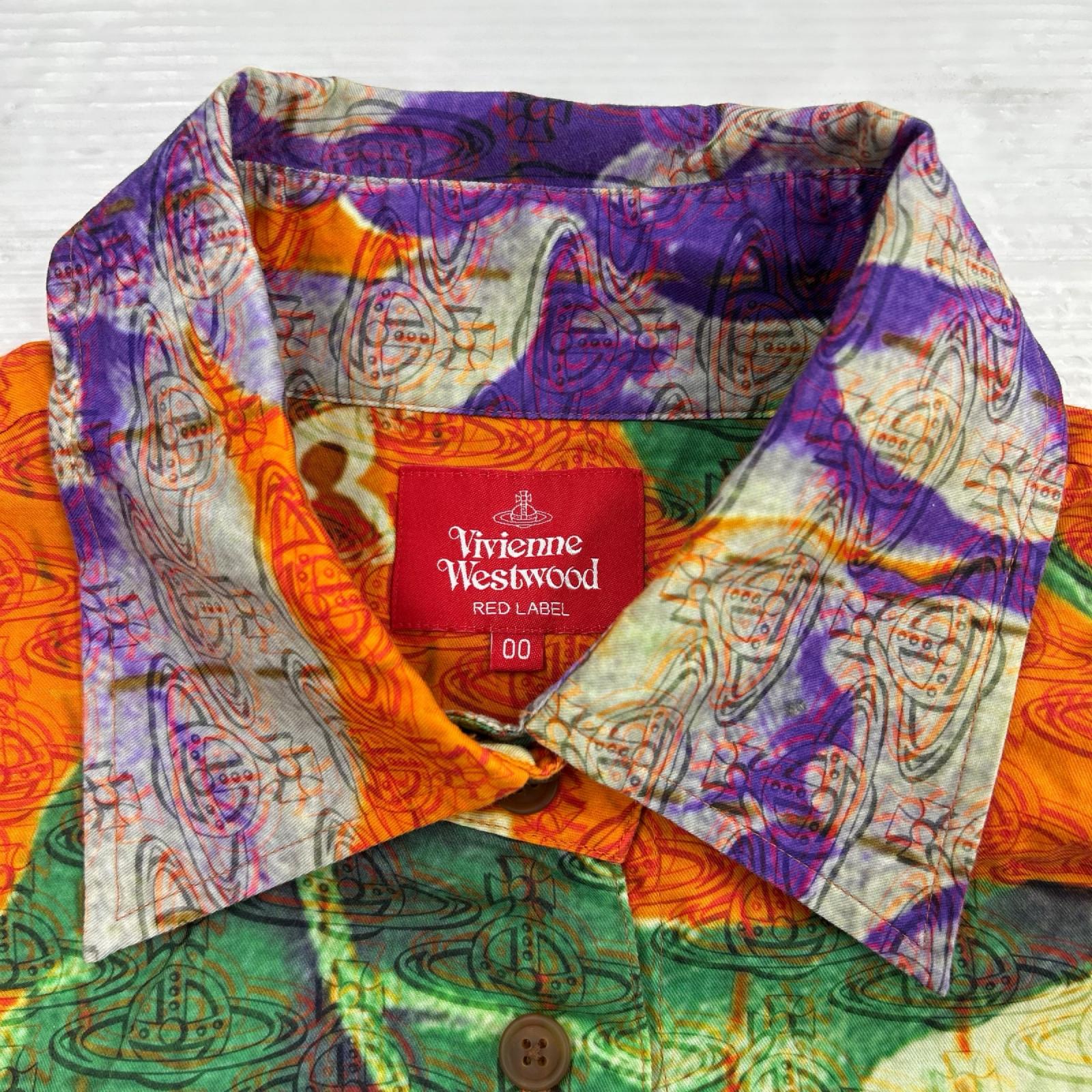 長袖シャツ Vivienne Westwood red label ロシアンフローラルビッグシャツ 00 マルチ マルチカラー