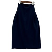 スカート 80s~ Yohji Yamamoto ウールギャバスカート SS 紺 SS ネイビー
