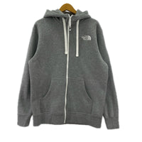 パーカー ZIP UP LOGO HOODIE GREY L グレー