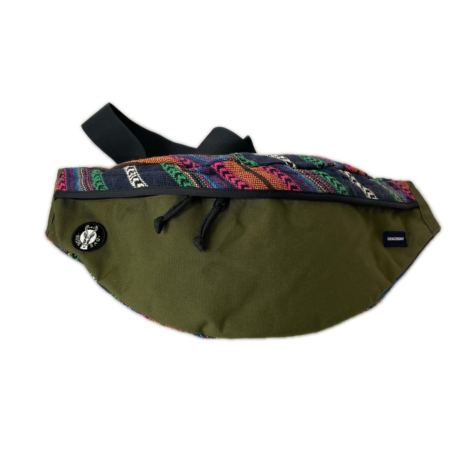 ショルダーバッグ × RIDE BAG カーキ カーキ