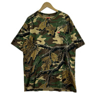 半袖Tシャツ TREE CAMO SMALL LOGO TEE L カーキ
