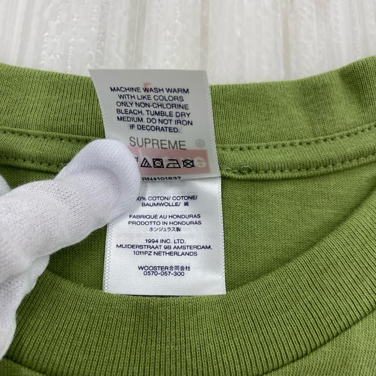 半袖Tシャツ ZOO YORK TEE OLIVE L グリーン