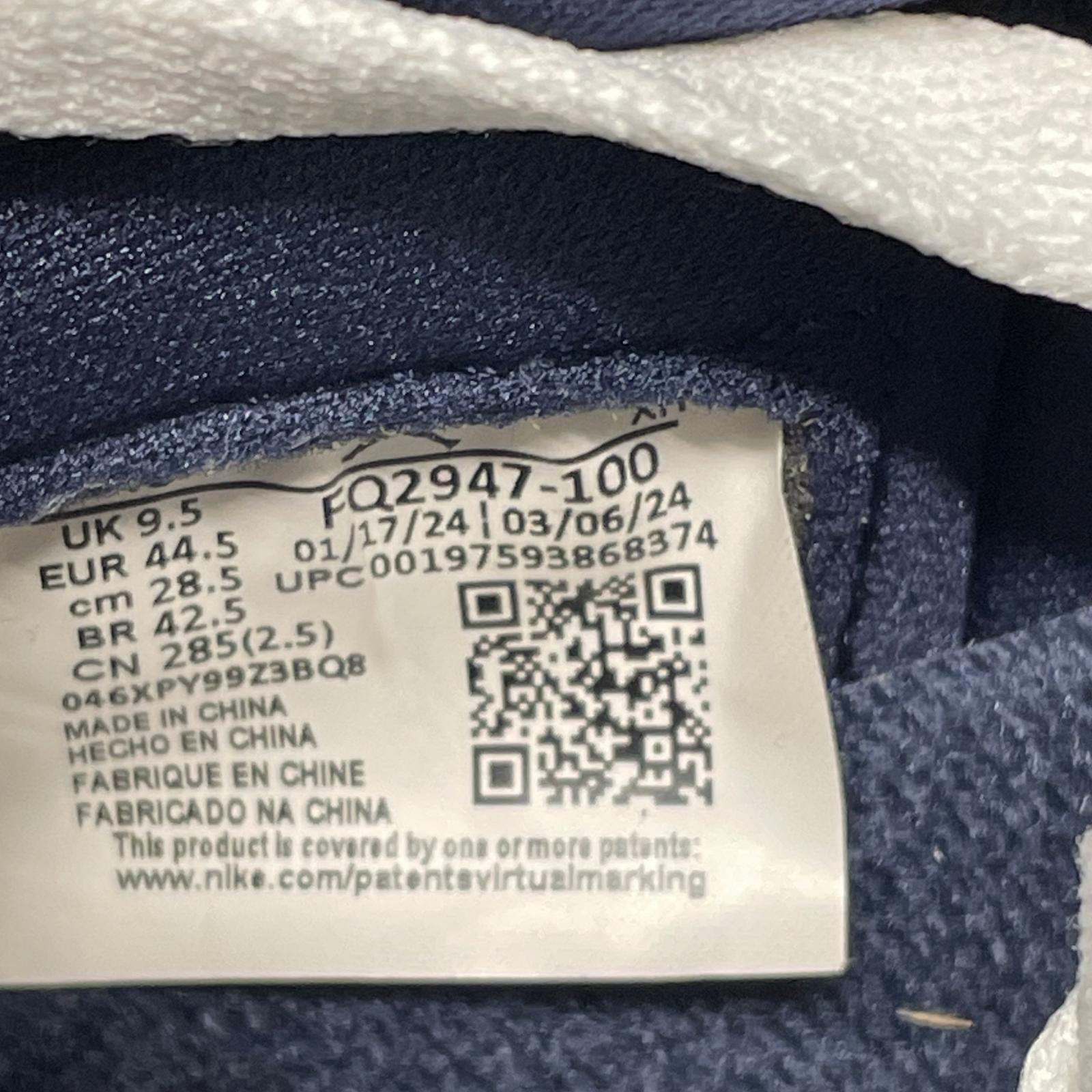 スニーカー AIR JORDAN 1 RETRO DENIM 28.5cm 28.5cm (US10 1/2 UK10 EU47)