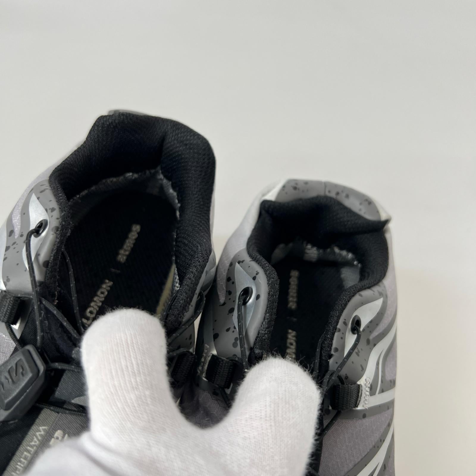 スニーカー SALOMON XT-6 GORE-TEX atmos グレー 24cm (US6 UK5 1/2 EU38) グレー
