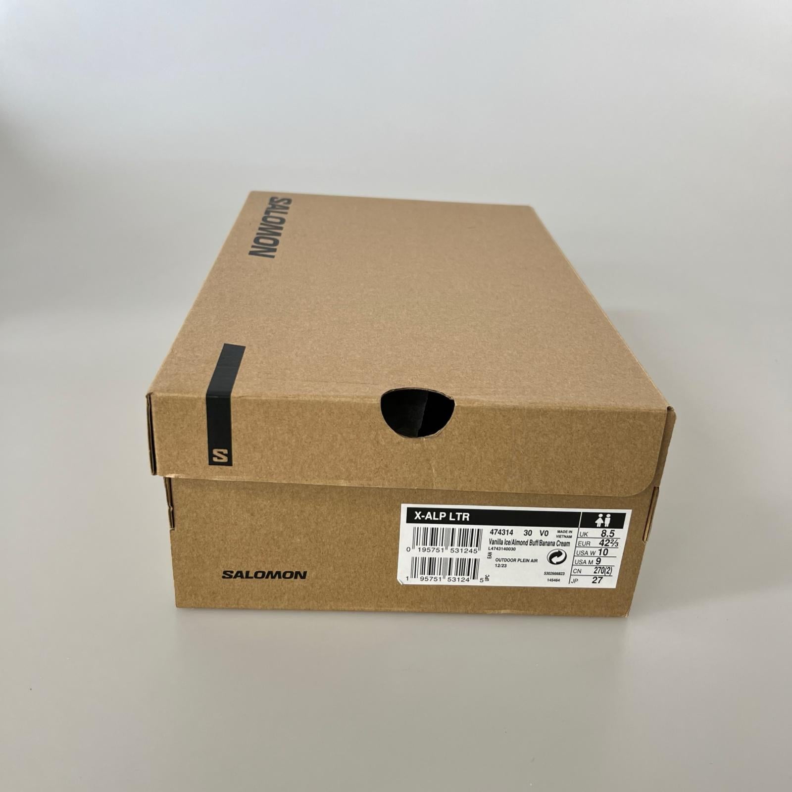 スニーカー X-ALP LTR ベージュ 27cm (US9 UK8 1/2 EU44) ベージュ