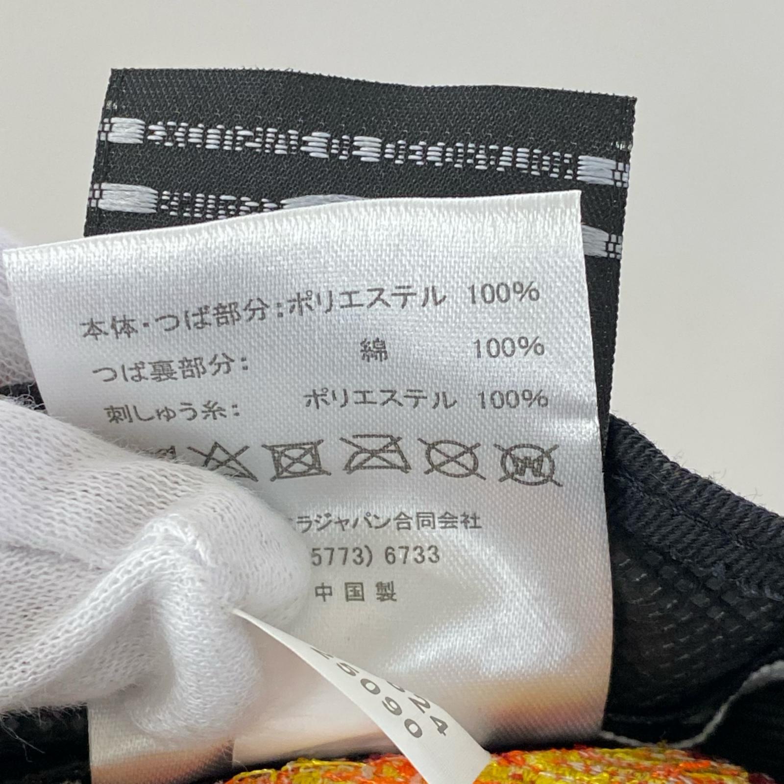 キャップ SANTA CRUZ オールオーバースクリーミングハンド 黒 ブラック