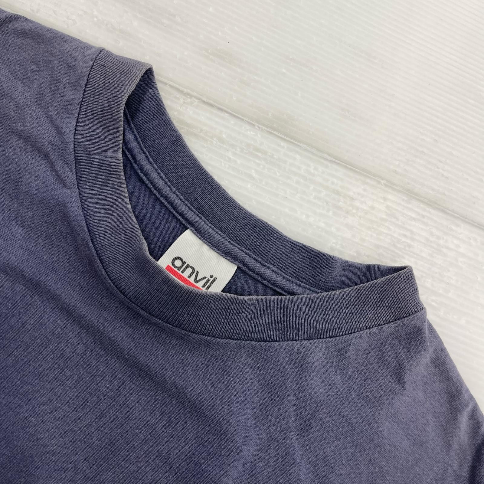 半袖Tシャツ Anvil ボディ FACE TO FACE SSバンドTEE (M) M ネイビー