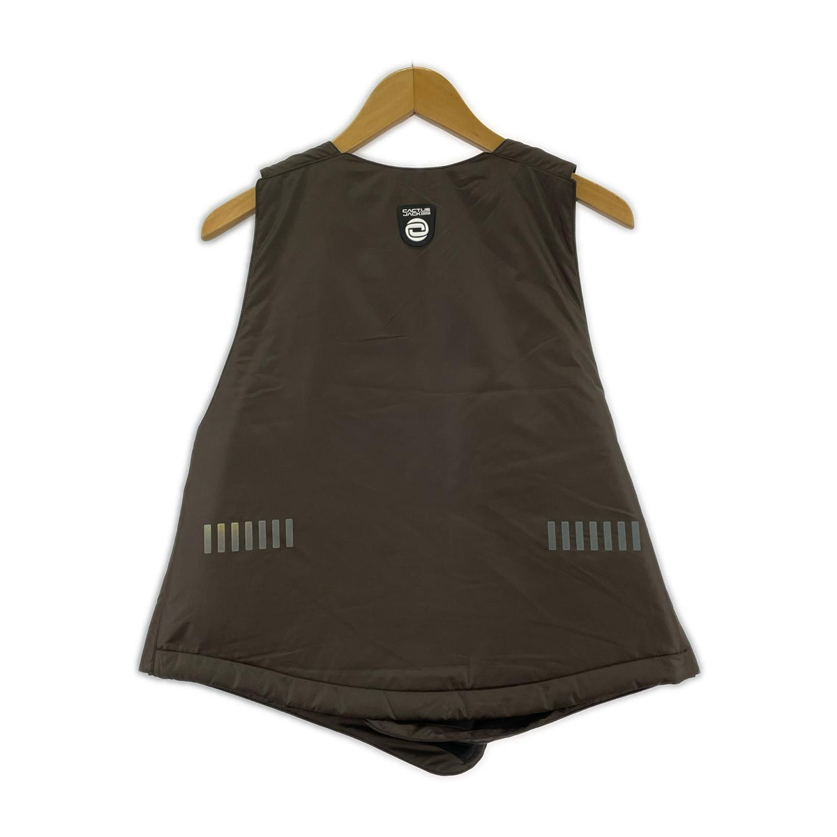ダウンベスト × Travis Scott ウーヴンベスト ブラウン (XL) ブラウン