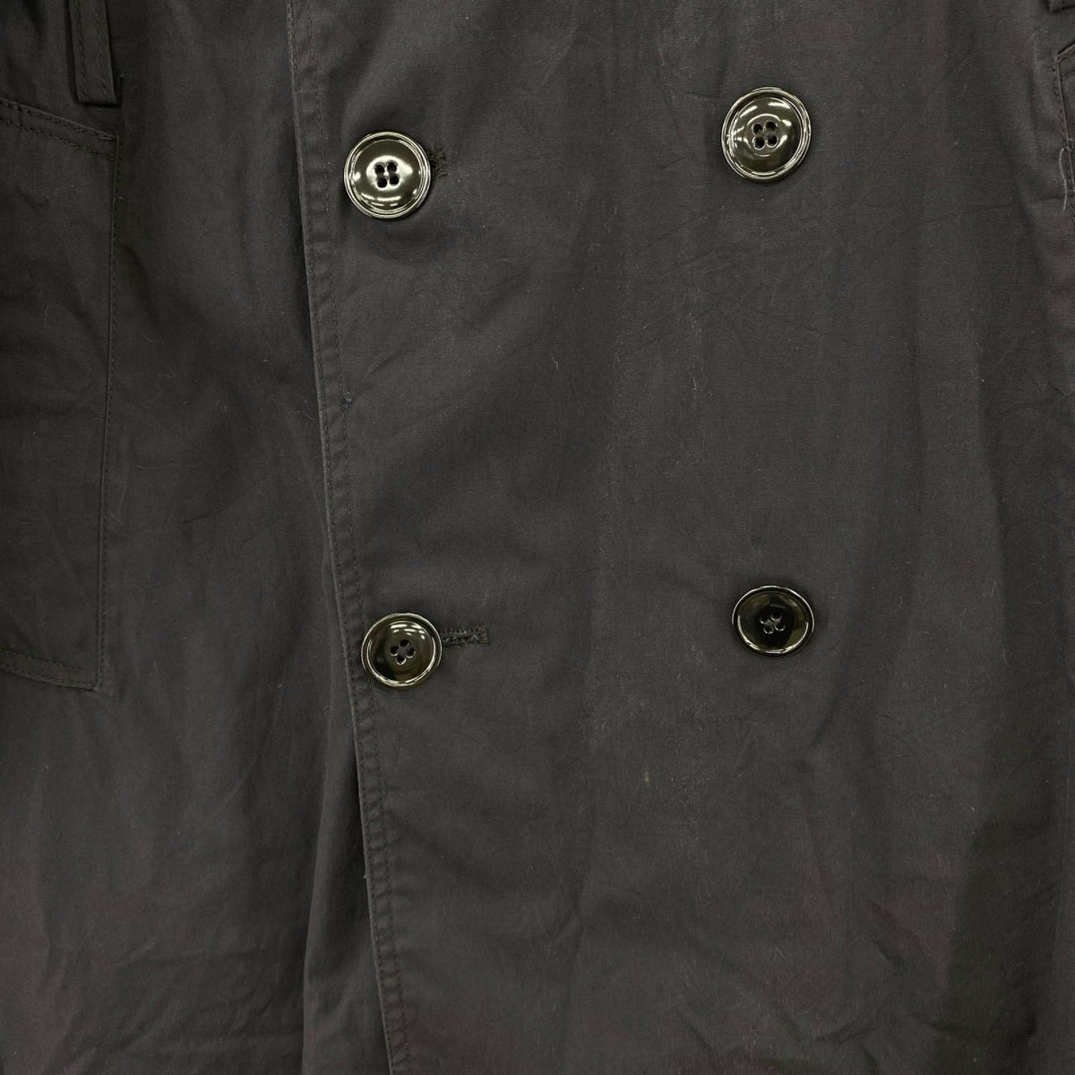 ジャケット U.S.NAVY 93年製 ALL WEATHER COAT 38 ブラック