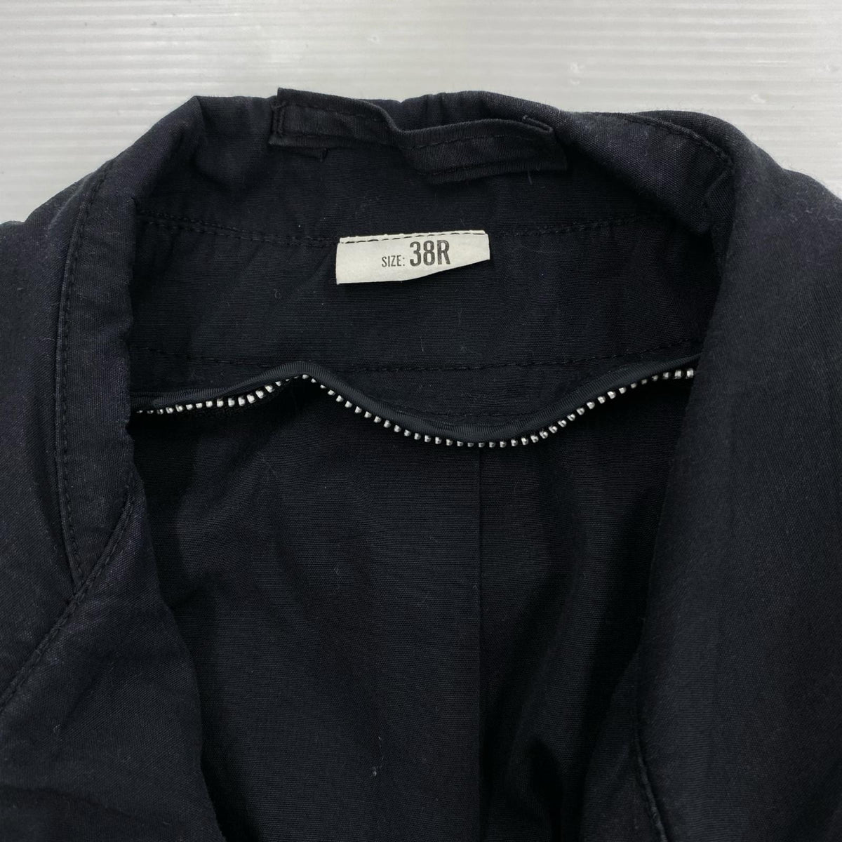 ジャケット U.S.NAVY 93年製 ALL WEATHER COAT 38 ブラック