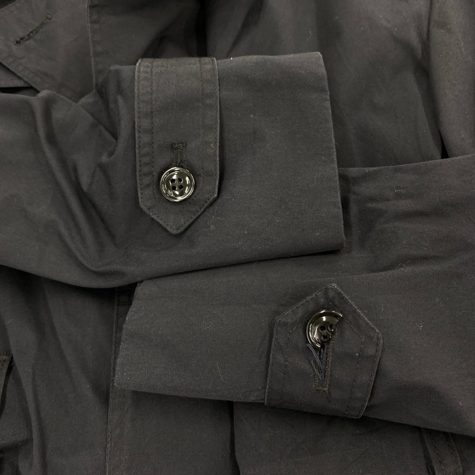 ジャケット U.S.NAVY 93年製 ALL WEATHER COAT 38 ブラック