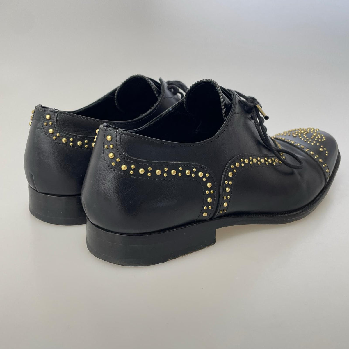 シューズ スタッズレザーシューズ BLK (サイズ40 25.0cm相当) 40 ブラック