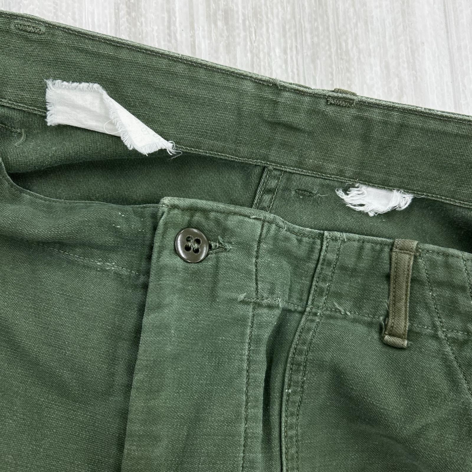 パンツ US SRMY OG-107 ベイカーパンツ W36 グリーン