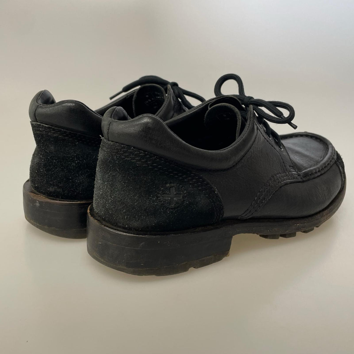 スニーカー レザースニーカー BLK 42 ブラック