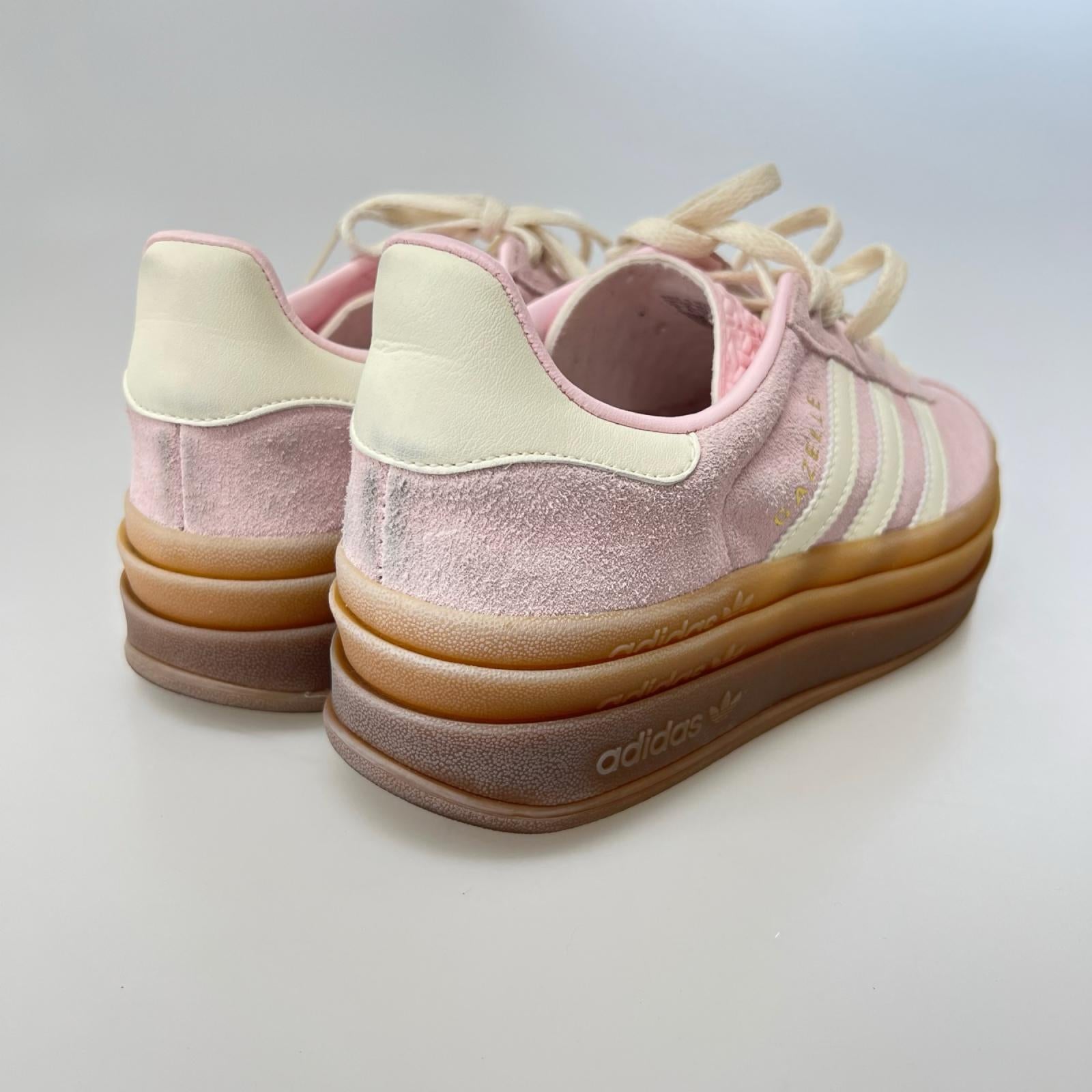 スニーカー W GAZELLE BOLD ピンク 23.0 JQ7777 23cm (US5 UK4 1/2 EU36) ピンク