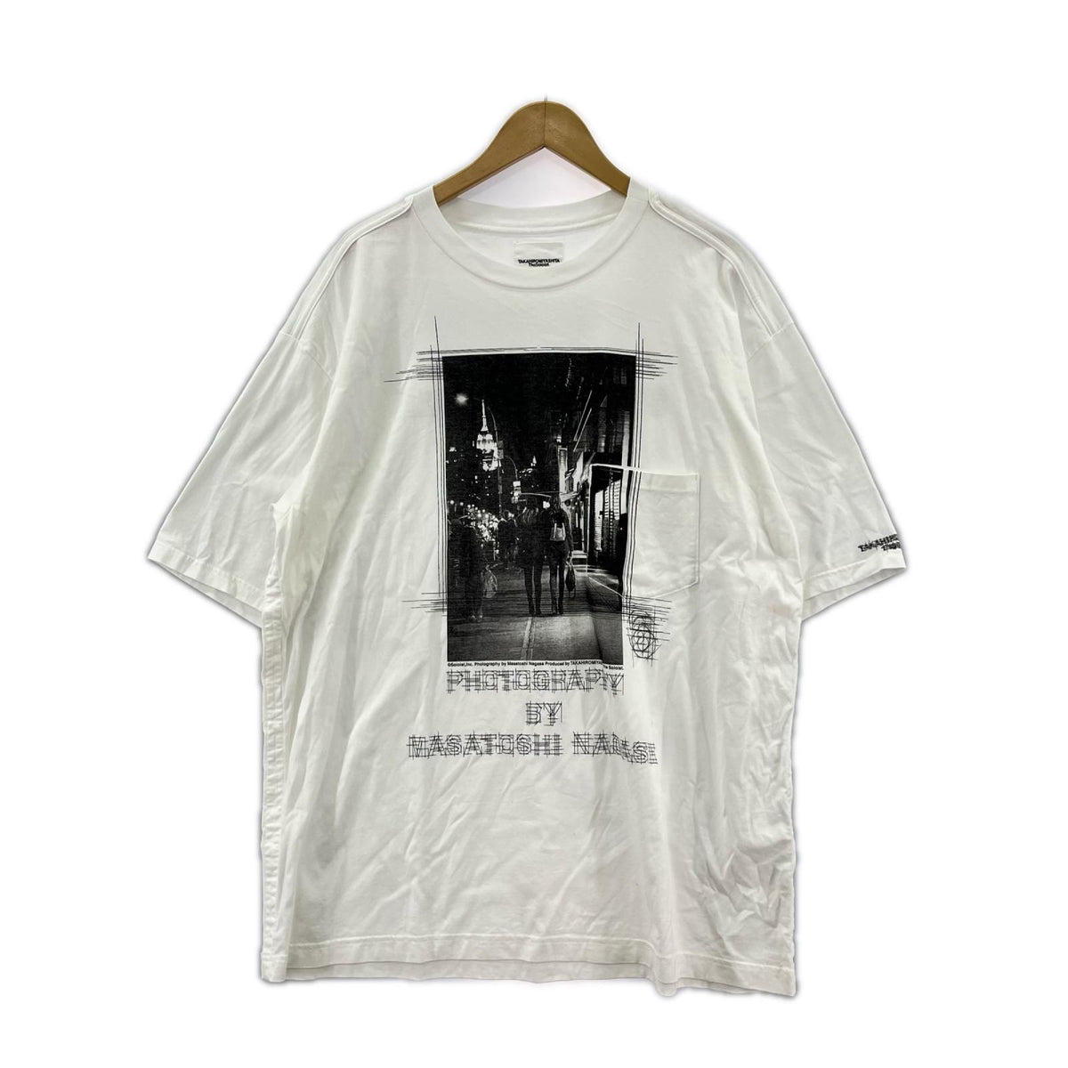 半袖Tシャツ × 永瀬正敏 コラボレーションTシャツ 44 ホワイト