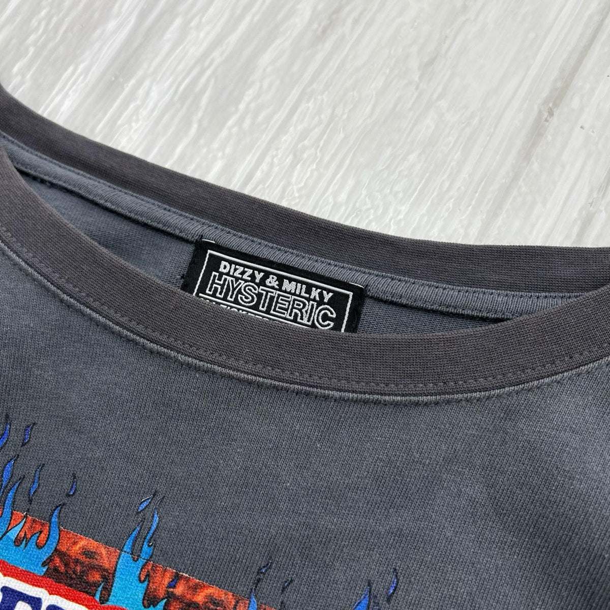 長袖Tシャツ ×genzai TSUNO GIRL L/S TEE (XL) LL グレー