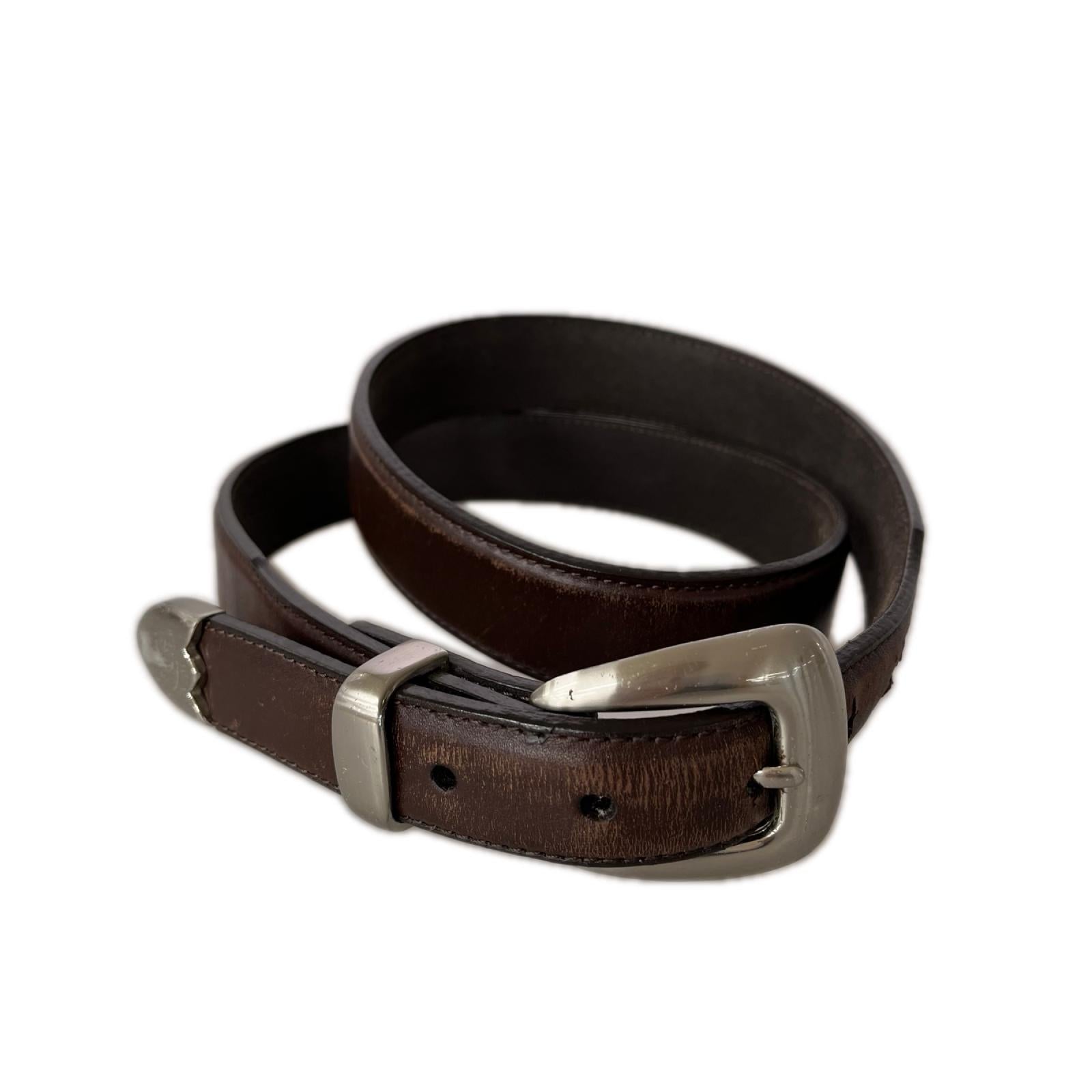 その他アクセサリー NOCONA レザーベルト ブラウン