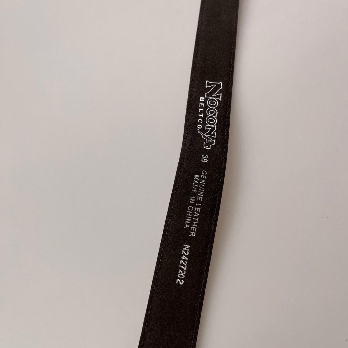 その他アクセサリー NOCONA レザーベルト ブラウン