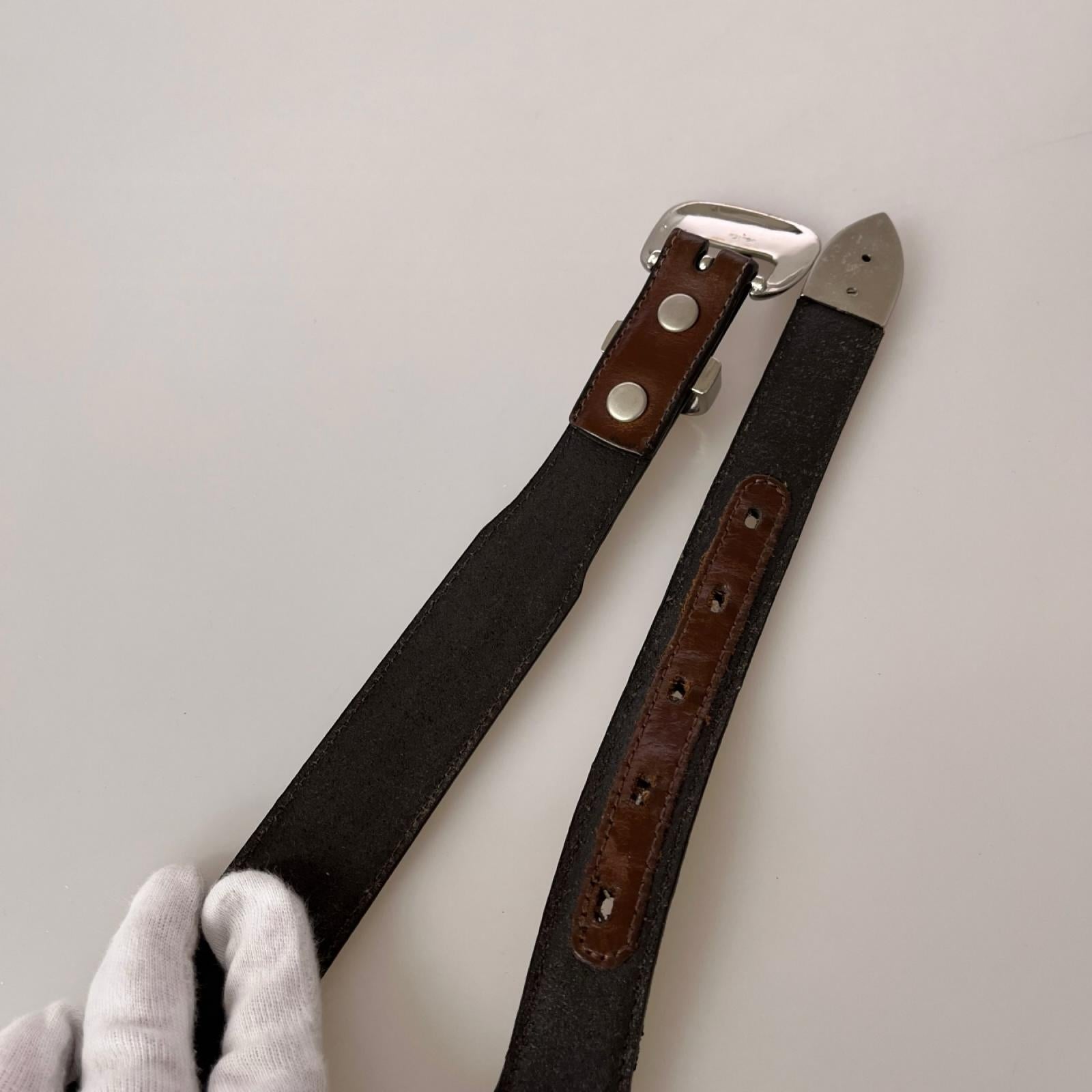 その他アクセサリー NOCONA レザーベルト ブラウン