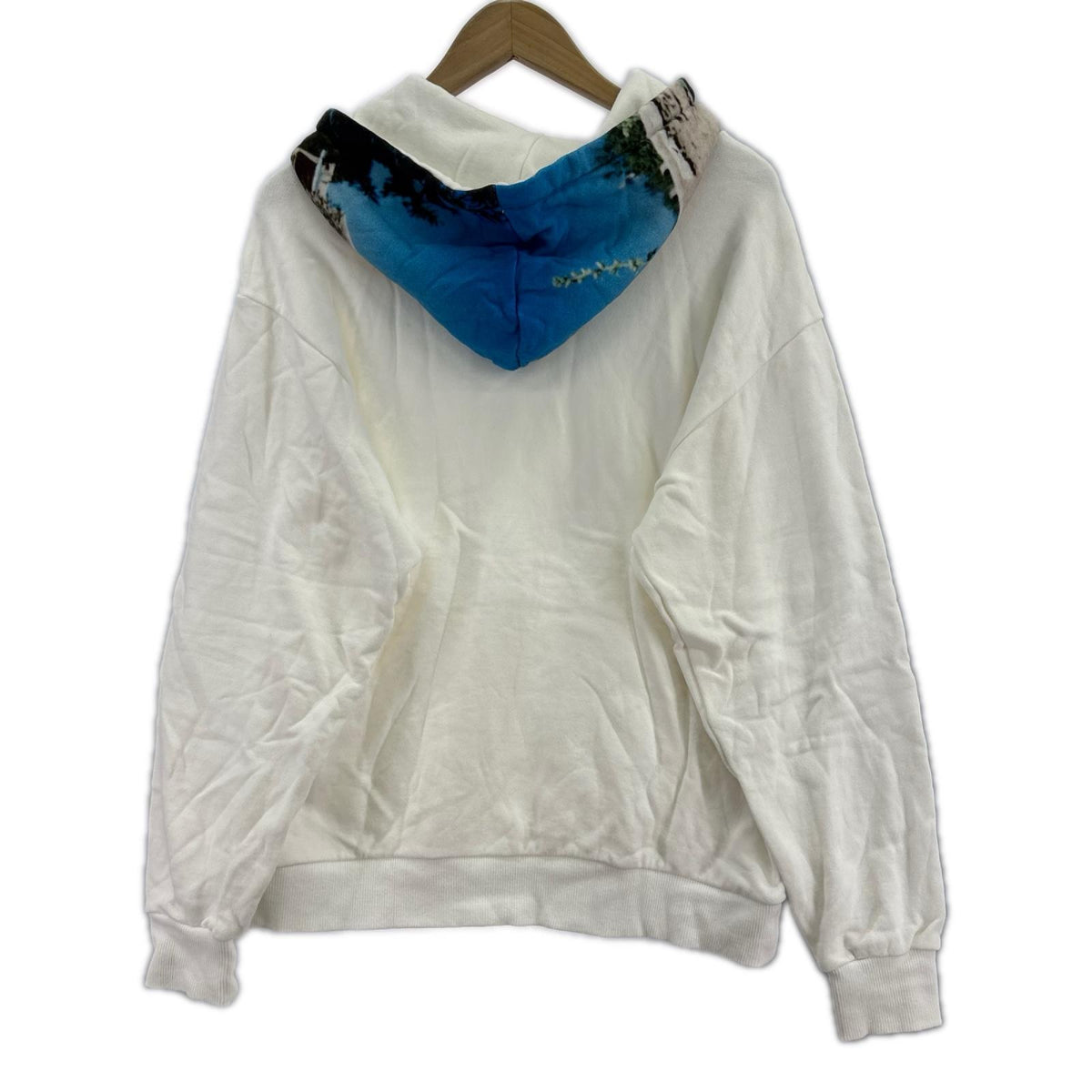 パーカー SEA PHOTO HOODIE ホワイト M M ホワイト