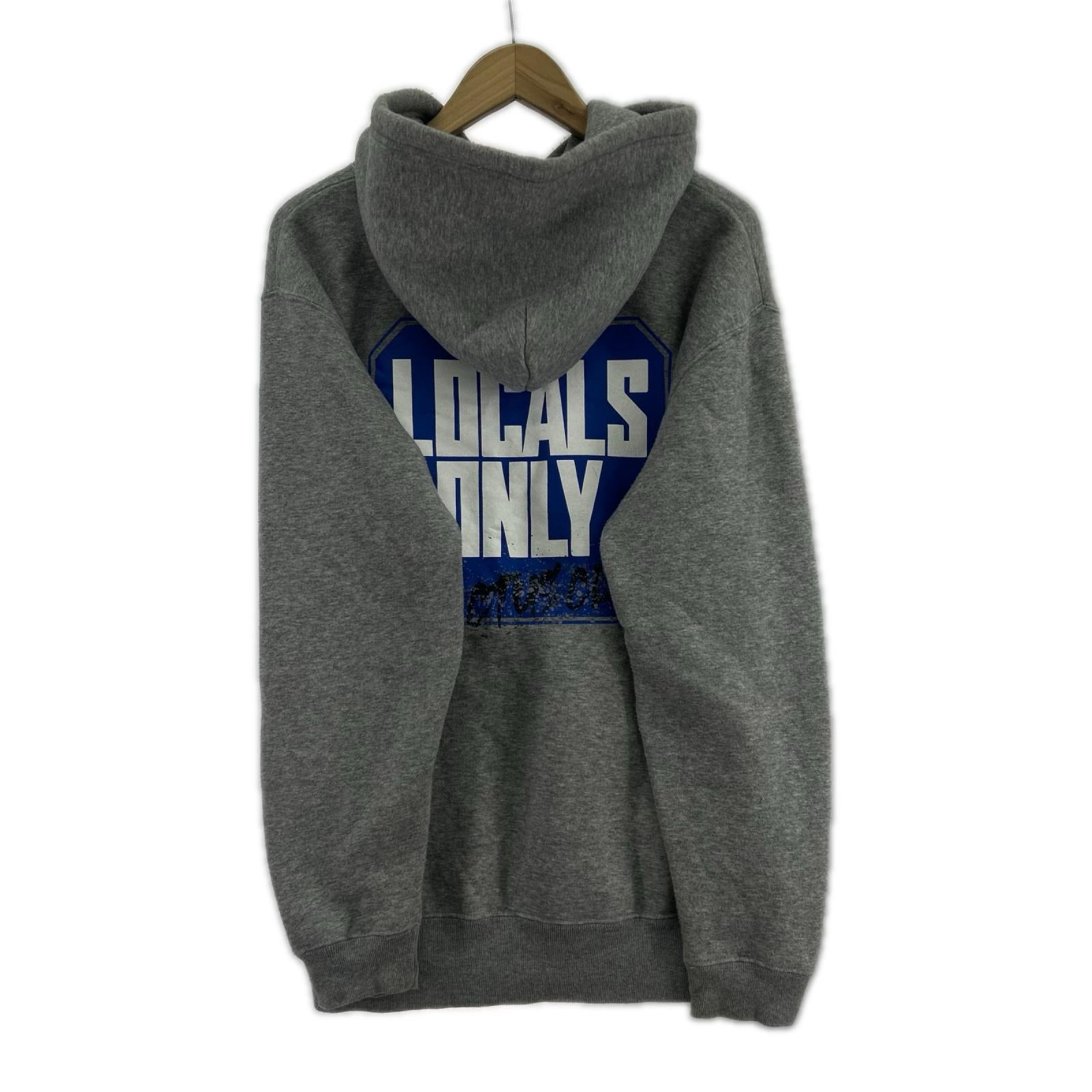 パーカー CACUTS CLUB LOCALS ONLY グレー (M) M グレー