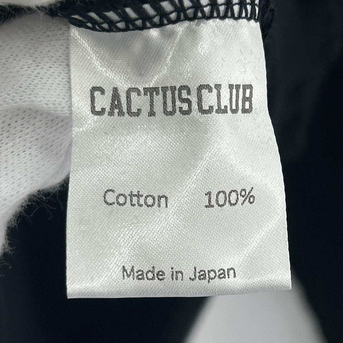 ニット CACUTS CLUB ワッフルニット 黒 (1) 1 ブラック