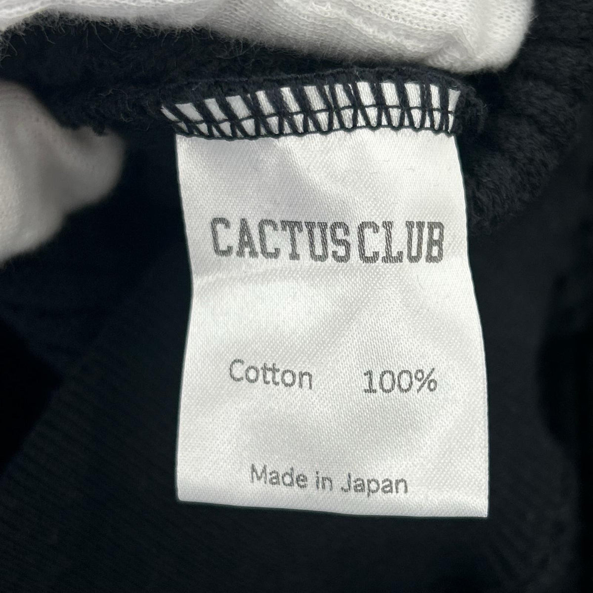 ニット CACUTS CLUB ワッフルニット 黒 (1) 1 ブラック