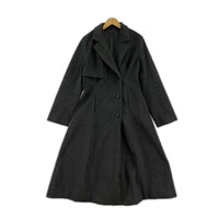 その他アウター Louere ロングコート 黒 L グレー