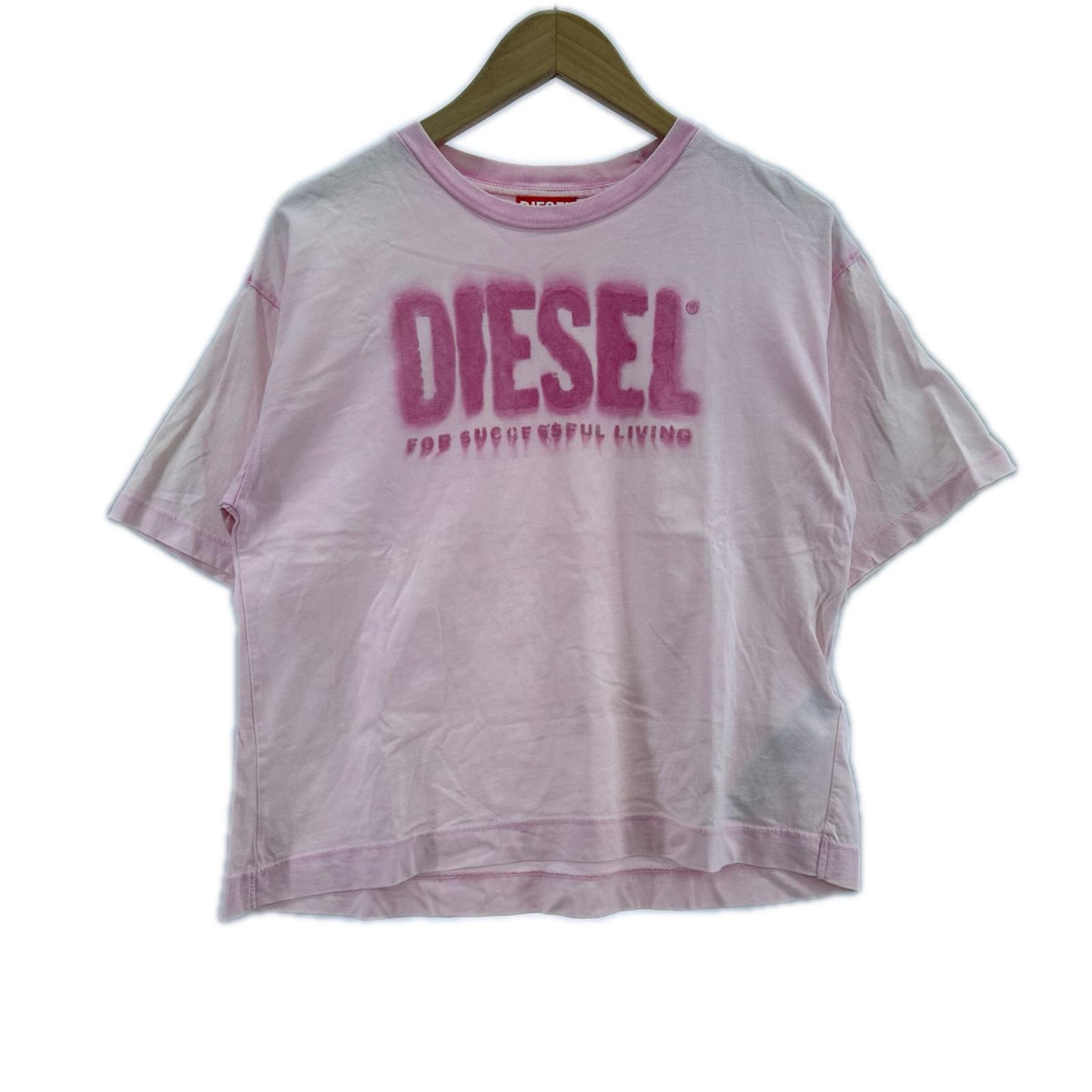 半袖Tシャツ 胸ロゴ PNK ピンク