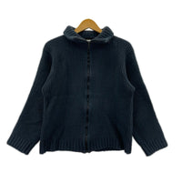 ニット イタリア製 ドライバーズニット NVY 5