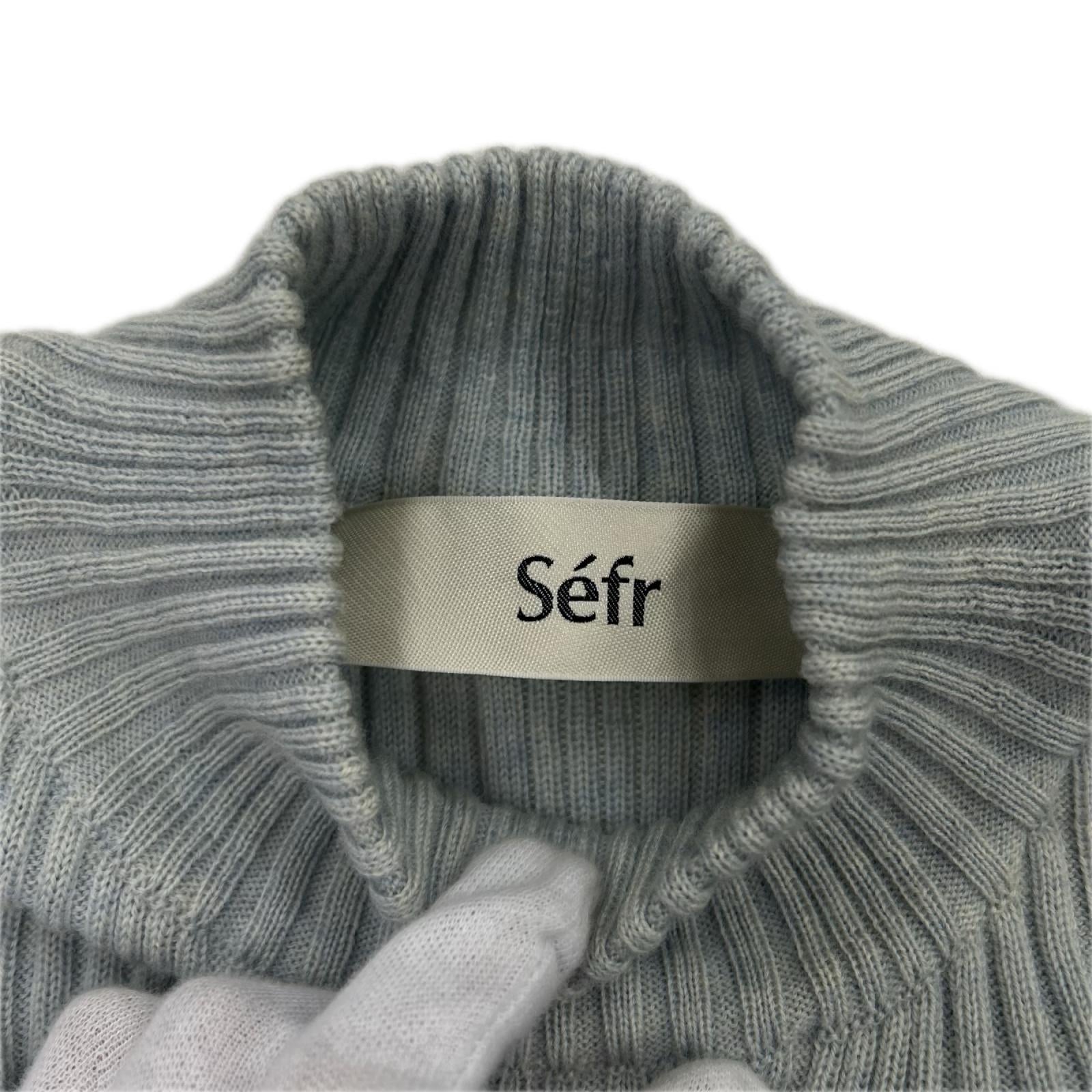 ニット SEFR BLU M M