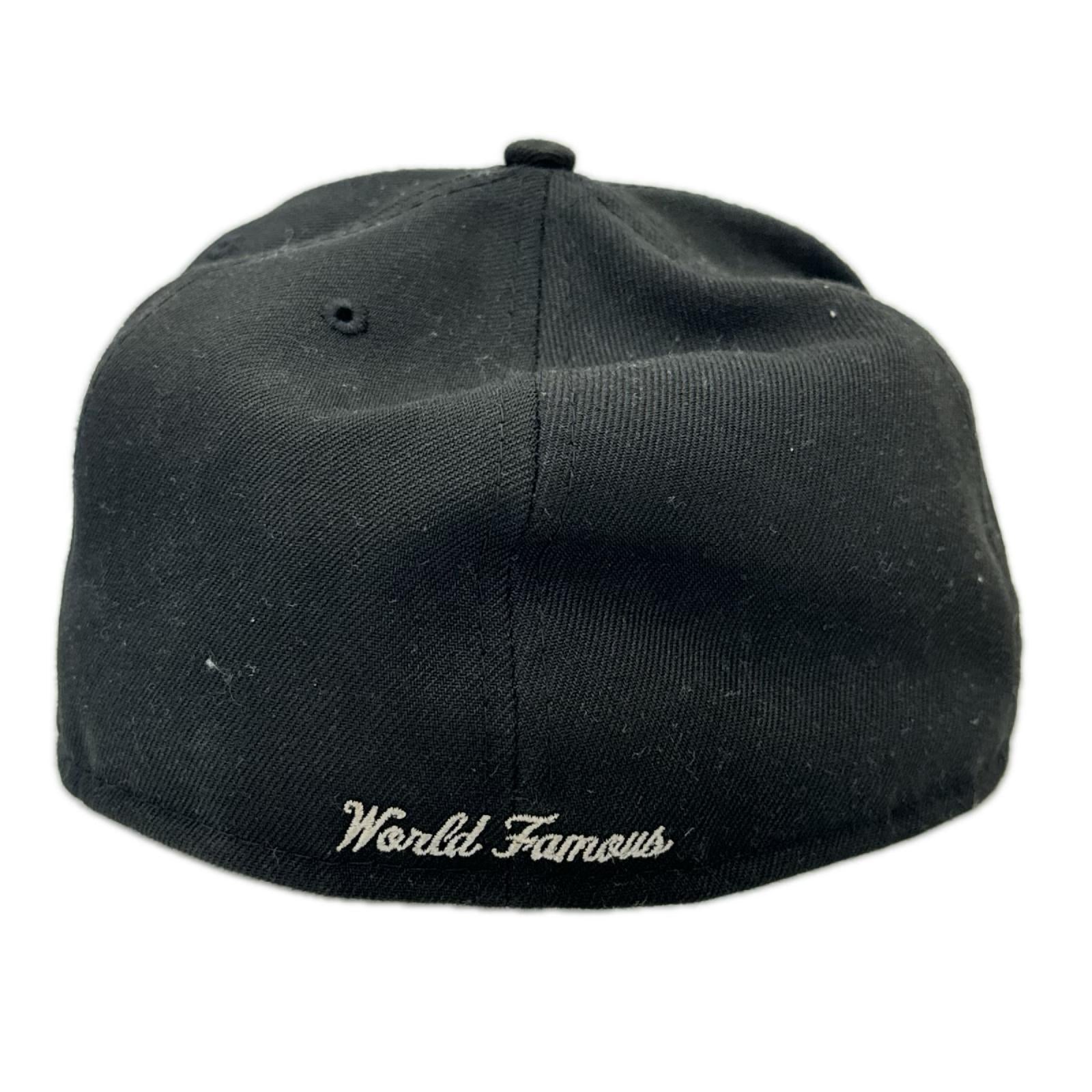 キャップ ×NEW ERA Box Logo World Famous 黒 ブラック