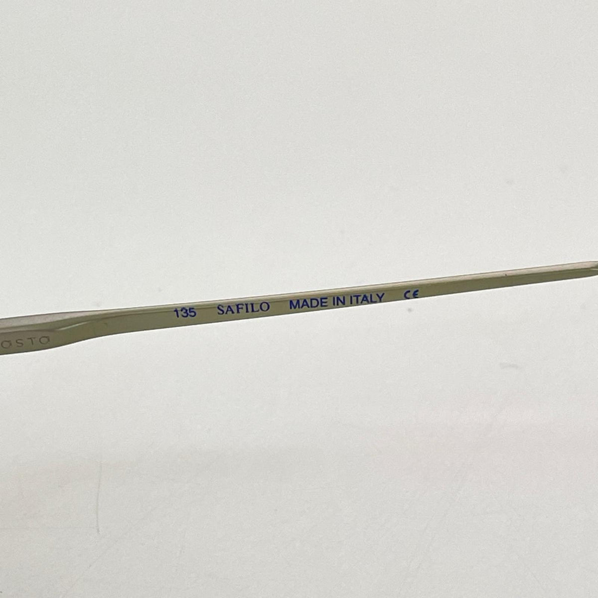 その他アクセサリー 80s頃 SAFILO TEAM 3957 オーバル 総柄リム 眼鏡