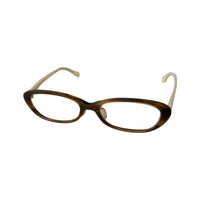 その他アクセサリー OLIVER PEOPLES Adina テンプルカラー切替 フォックス 度入り眼鏡 ブラウン