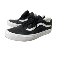 スニーカー OLD SKOOL Leather 黒 (27.0) 27cm (US9 UK8 1/2 EU44) ブラック