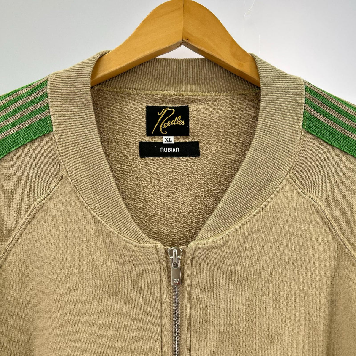 ジャケット Needles 24AW NUBIAN別注 R.C.TRACK JACKET XL 茶 ブラウン