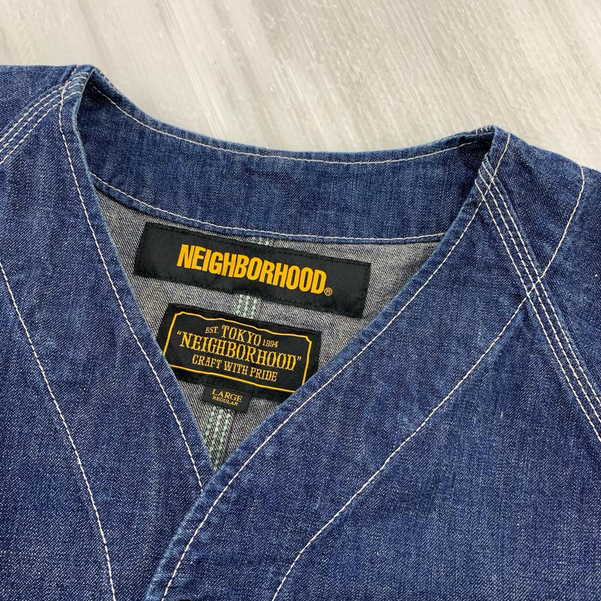 デニムジャケット 19AW GOVERNOR 192ARNH-JKM02(L) L ネイビー