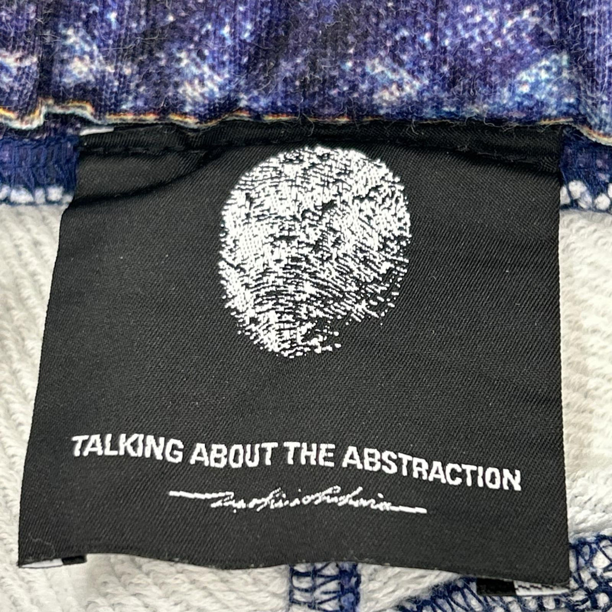 パンツ ARK PRINT WIDE PT L パープル